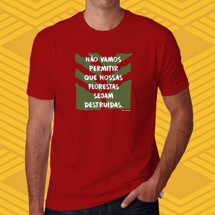 Camiseta Chico Mendes Unissex